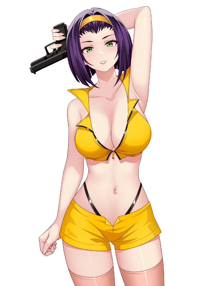 FAYE VALENTINE SMILING