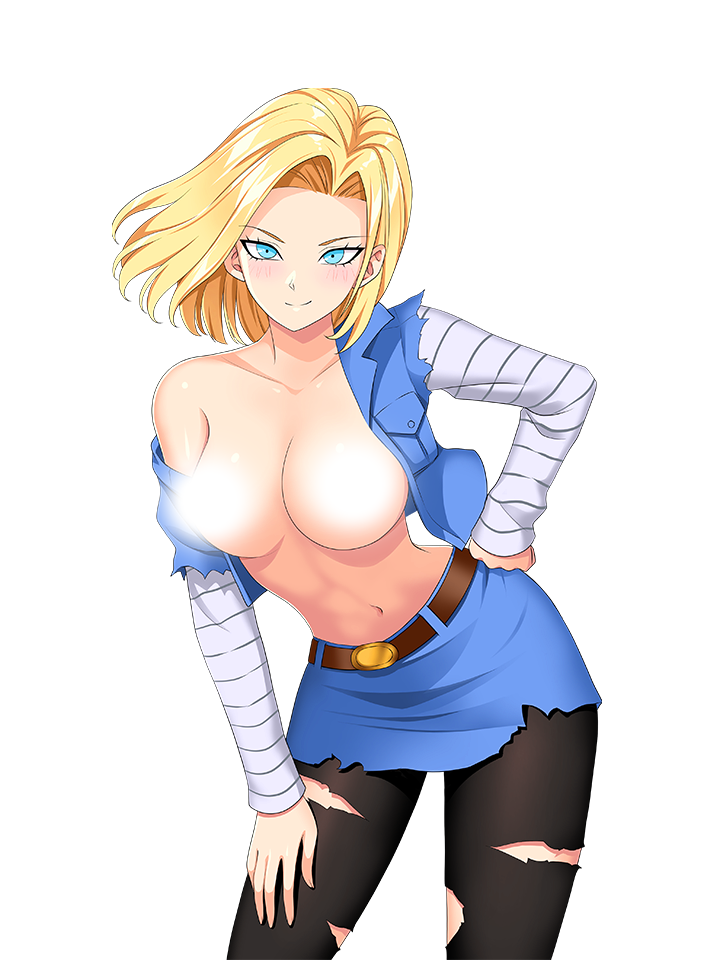 ANDROID 18 LEWD