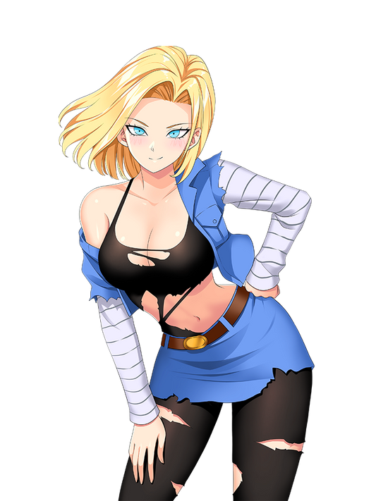 ANDROID 18 TORN CLOTHES