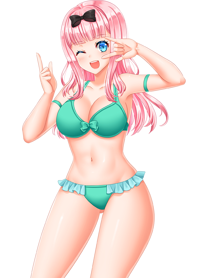 CHIKA FUJIWARA SWIMSUIT