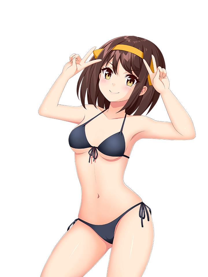HARUHI SUZUMIYA SWIMSUIT