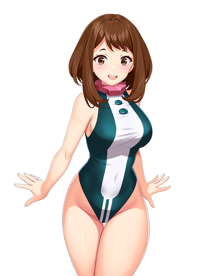 OCHACO URARAKA SMILING