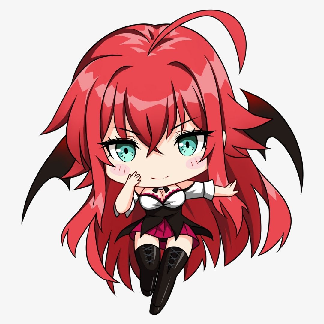 Rias Gremory Chibi Waifu Club