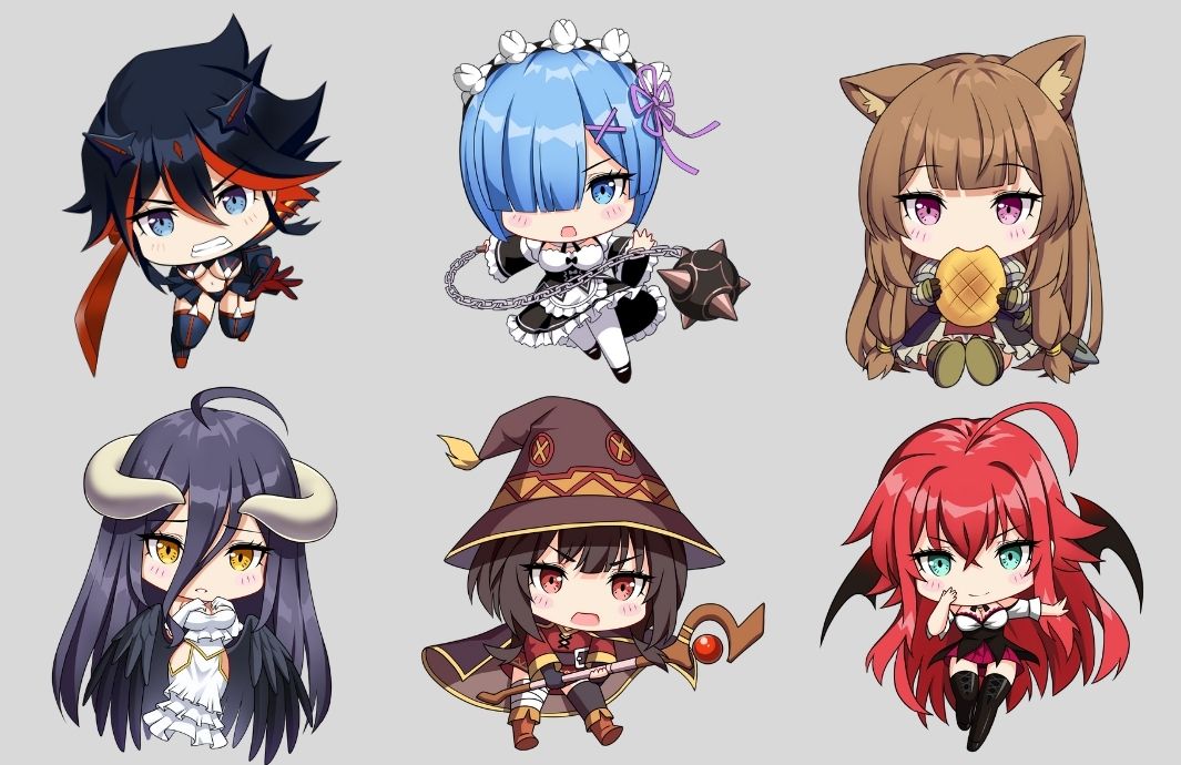 Chibi Decals