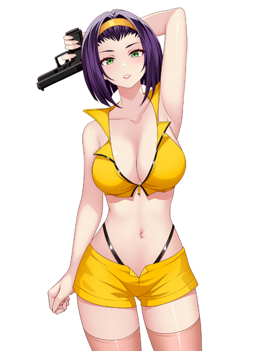 FAYE VALENTINE SMILING