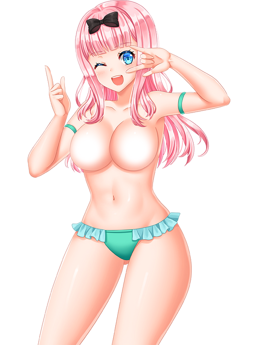 CHIKA FUJIWARA LEWD 2