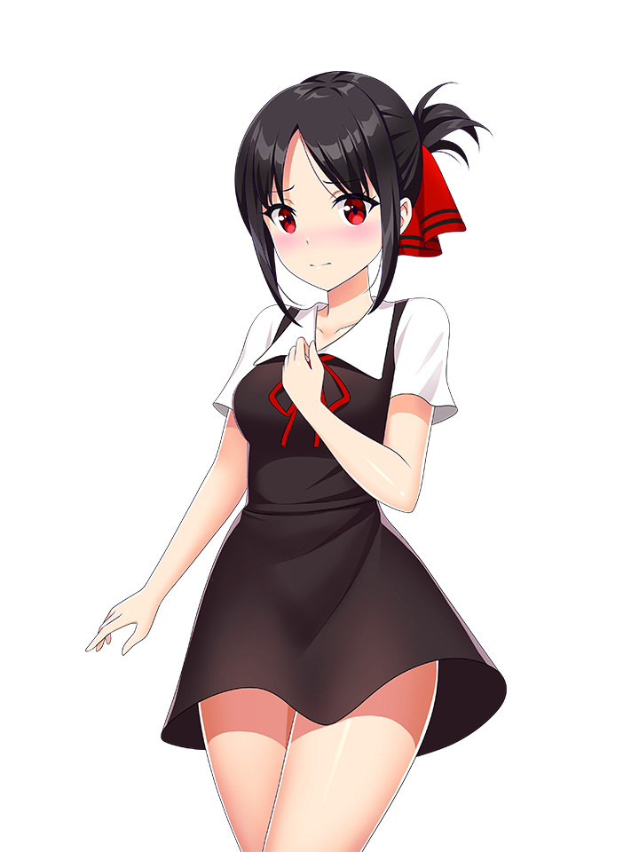 KAGUYA SHINOMIYA BLUSHING