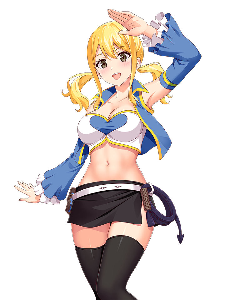 LUCY HEARTFILIA SMILING