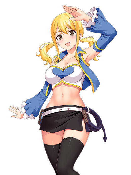 LUCY HEARTFILIA SMILING