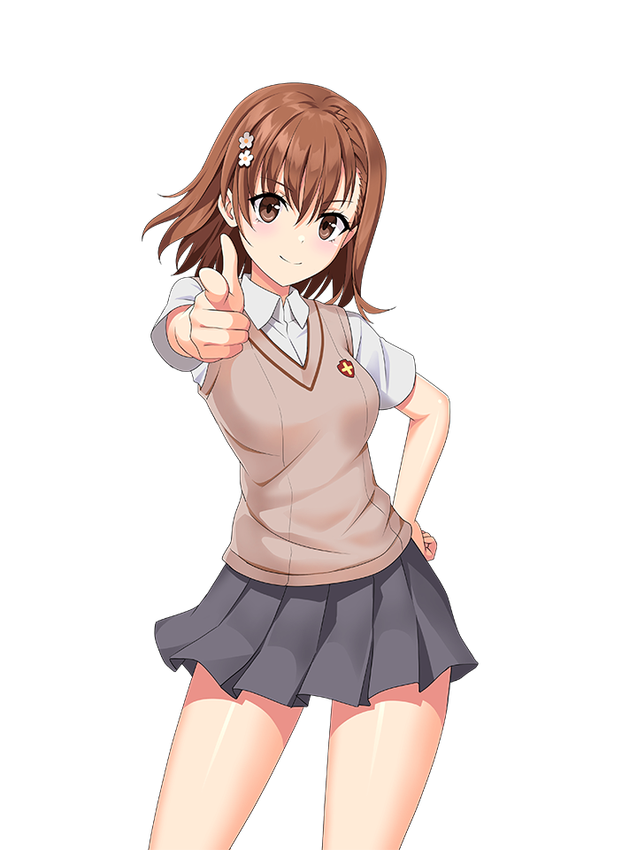 MIKOTO MISAKA POINTING