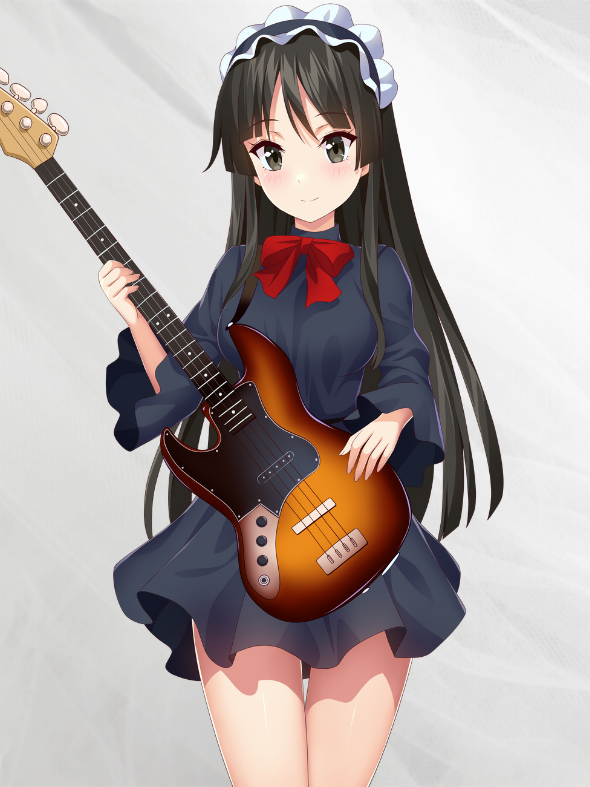 Mio Akiyama With Bass