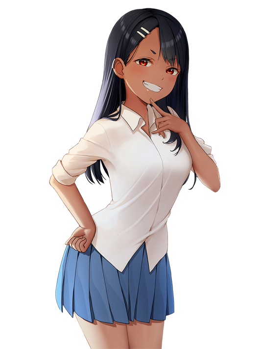 HAYASE NAGATORO GRINNING