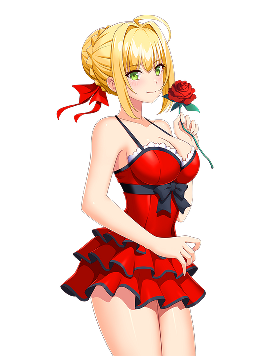 NERO CLAUDIUS WITH ROSE