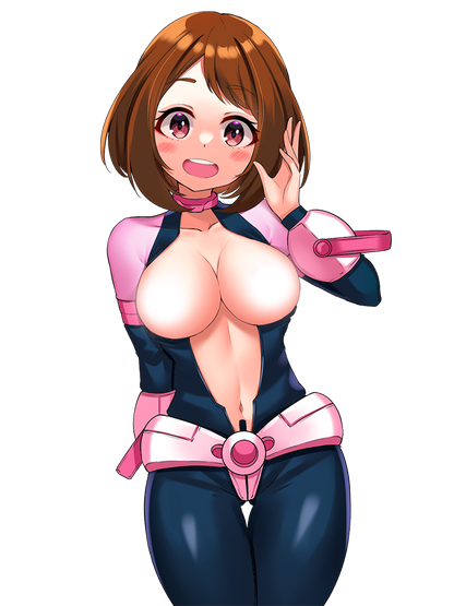 OCHACO URARAKA LEWD