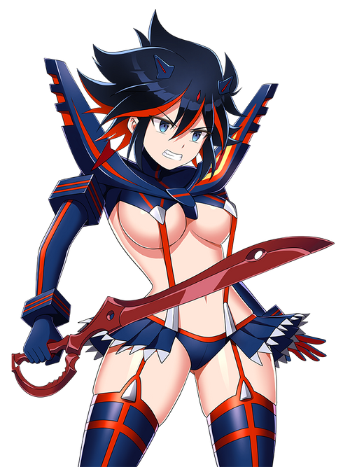 RYUUKO MATOI BATTLE POSE