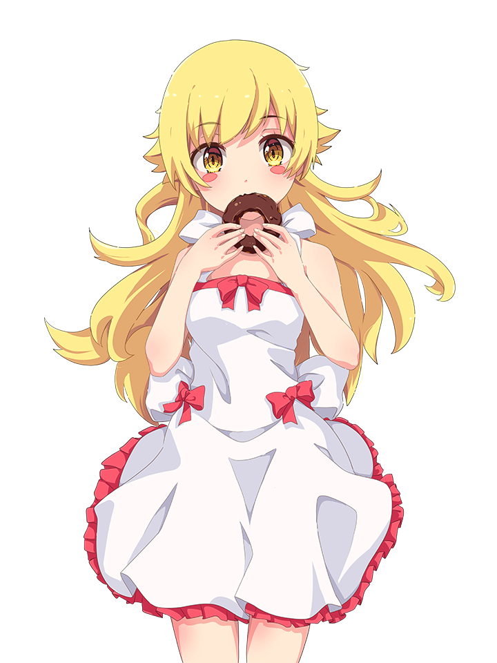 SHINOBU OSHINO BITING DONUT