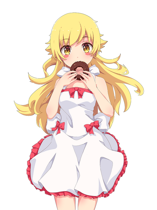 SHINOBU OSHINO BITING DONUT