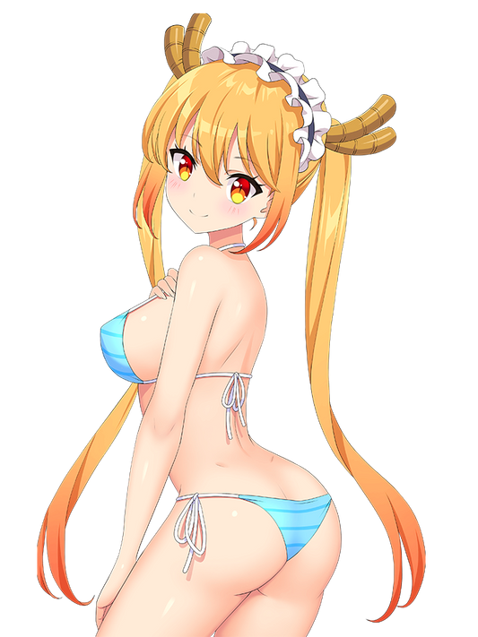 TOHRU SHOWING BOOTY