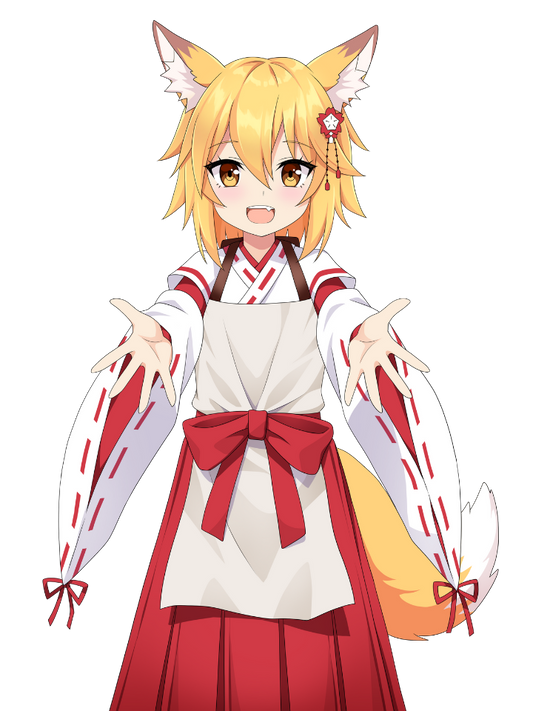 SENKO-SAN WELCOMING POSE