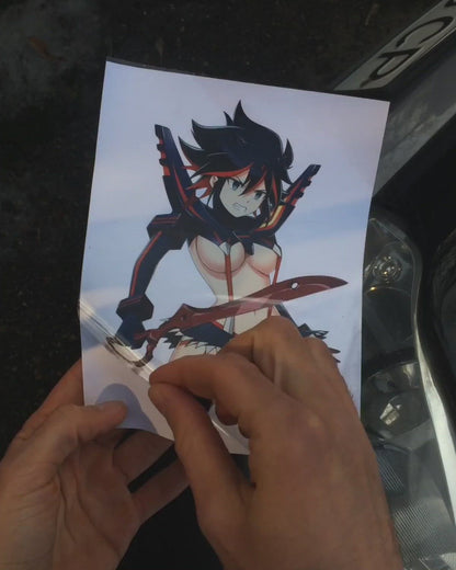 RYUUKO MATOI BATTLE POSE