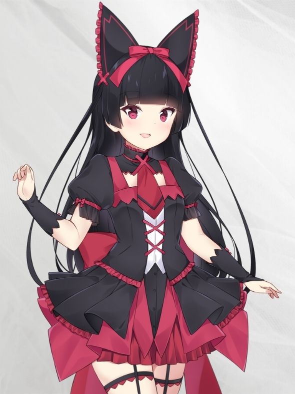 Rory Mercury Smiling