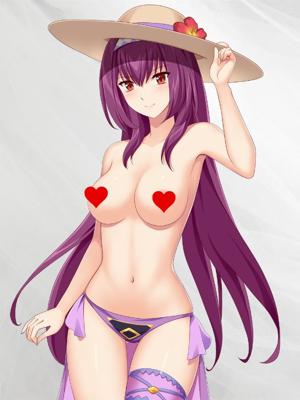Scathach Swimsuit Lewd
