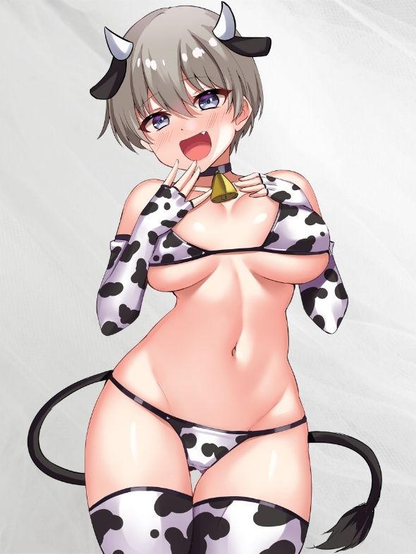 Uzaki-chan Cow Costume